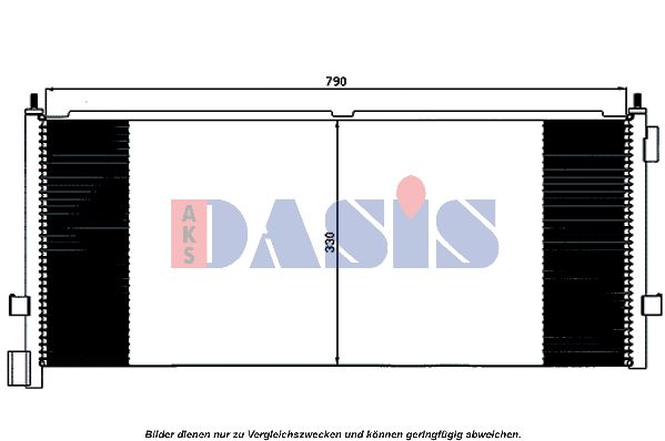 AKS DASIS kondensatorius, oro kondicionierius 282004N